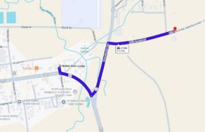 Heliskiing Sweetwater Heli Bridgeport Road Map