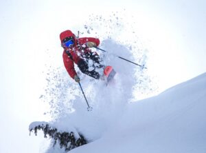 Horthern Escape Heliskiing Sayers Heli Skier
