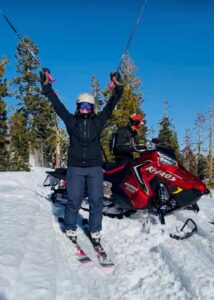 Kaitlynn Cleary Heli Skier