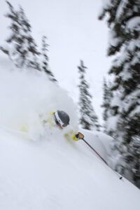 Ian Morrison Skiing At Northern Escape Heliskiing Terrace Bc
