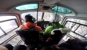 Stellar Heliskiing In The Bird Heli Skier
