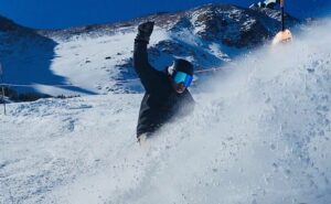 Sujeet Paul Snowboarder Spray