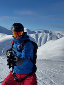 Heli Skier Founder Brady